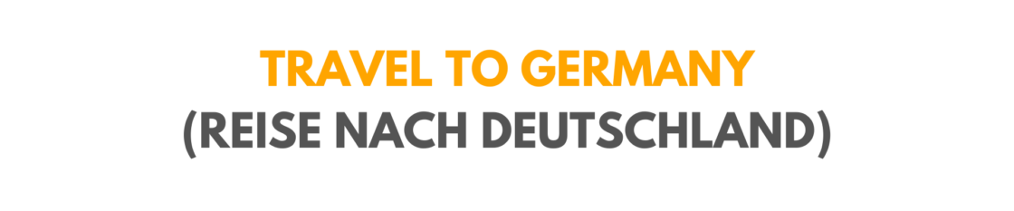 travel to germany